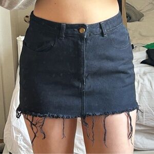 Mini mini Denim Skirt American Apparel